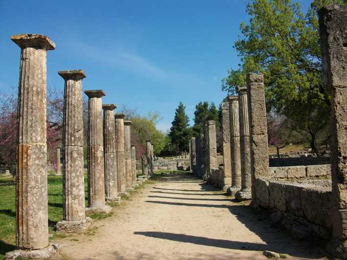 From Kyllini: Day Trip to Ancient Olympia & a Greek Farm