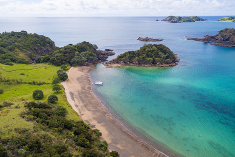 Au départ de Paihia : Circuit dans les îles avec déjeuner pique-niqueAu départ de Paihia : Croisière en voilier Island Hopper avec déjeuner pique-nique