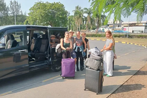 From Mombasa Airport: Diani transfer in a minivan (5 pax)