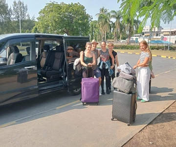 From Mombasa Airport: Diani transfer in a minivan (5 pax)