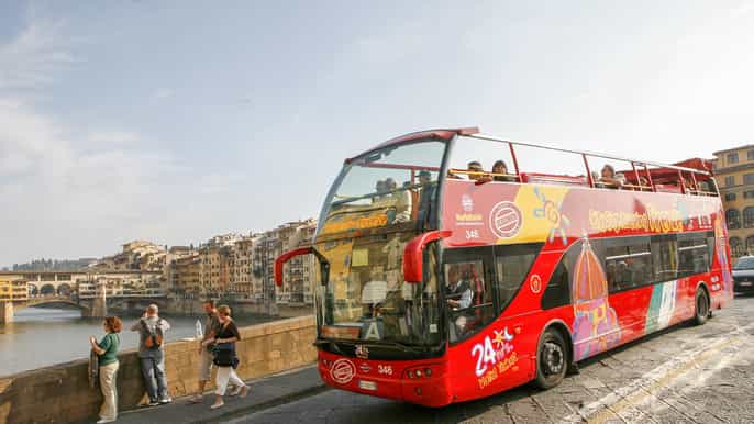 uffizi gallery guided tour hopon hopoff bus tour ticket