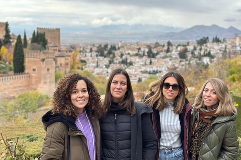 Granada: Private Full Alhambra Tour with Nasrid Palaces