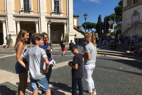 Rome for Kids: City Quiz Tour in German