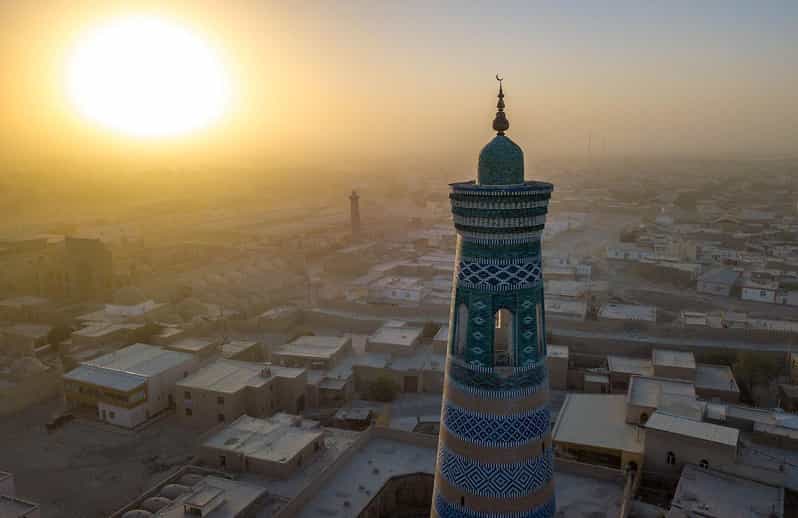 Passeio a pé por Khiva