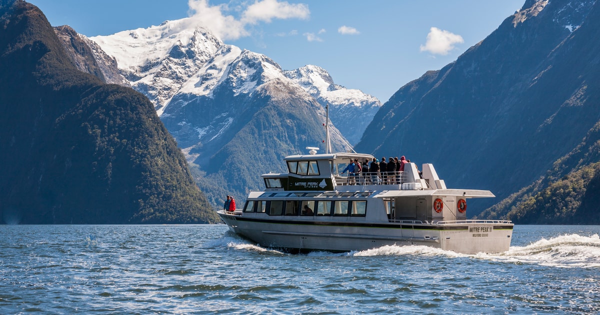 Milford Sound: 2-Hour Small Boat Scenic Cruise | GetYourGuide