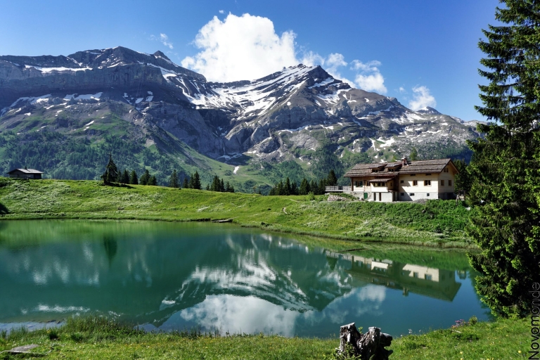 From Lausanne: Glacier 3000 Experience Tour Premium Option: Montreux, Col du Pillon & Glacier 3000