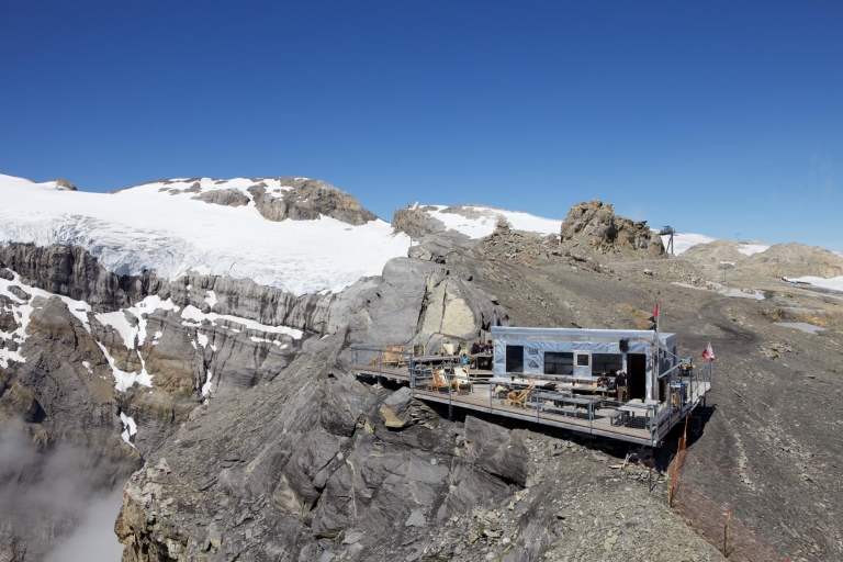 Depuis Lausanne : expérience Glacier 3000Option premium : Montreux, col du Pillon et Glacier 3000