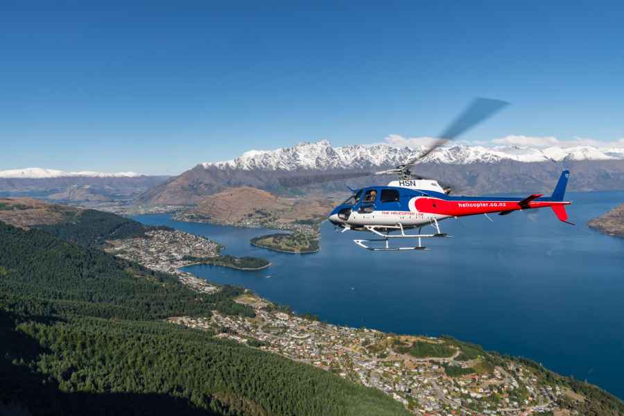 Queenstown: Helikopter-Tour mit Landung in alpinem Gelände