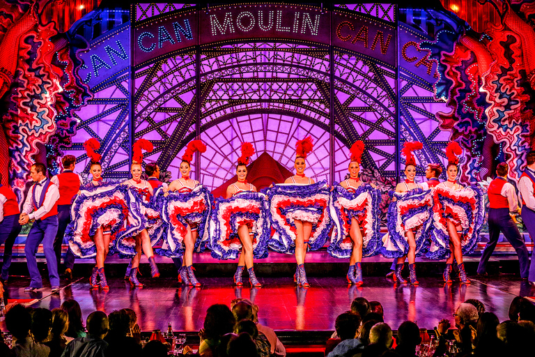 Paris : Dîner-spectacle au Moulin RougeDîner-spectacle avec menu Belle Époque