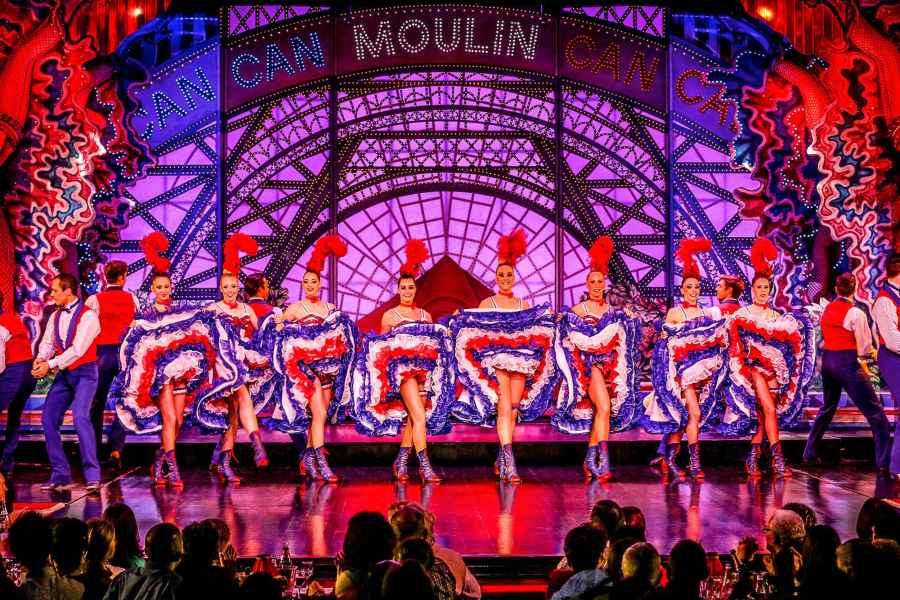 Paris: Dinner-Show im Moulin Rouge. Foto: GetYourGuide
