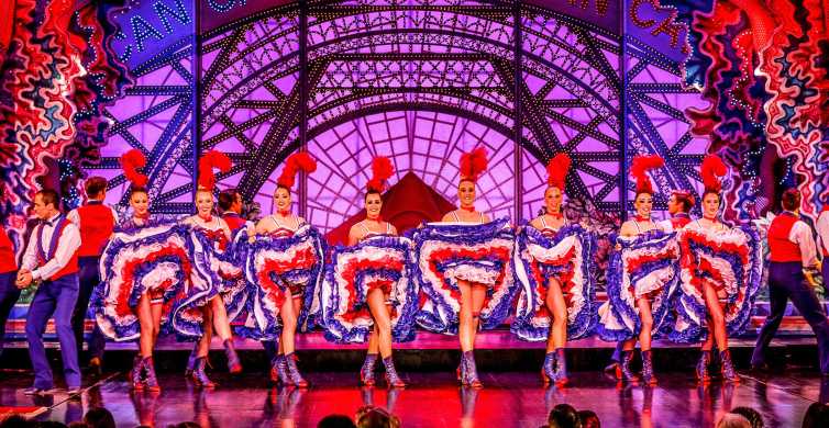 Paris: Dinner-Show im Moulin Rouge