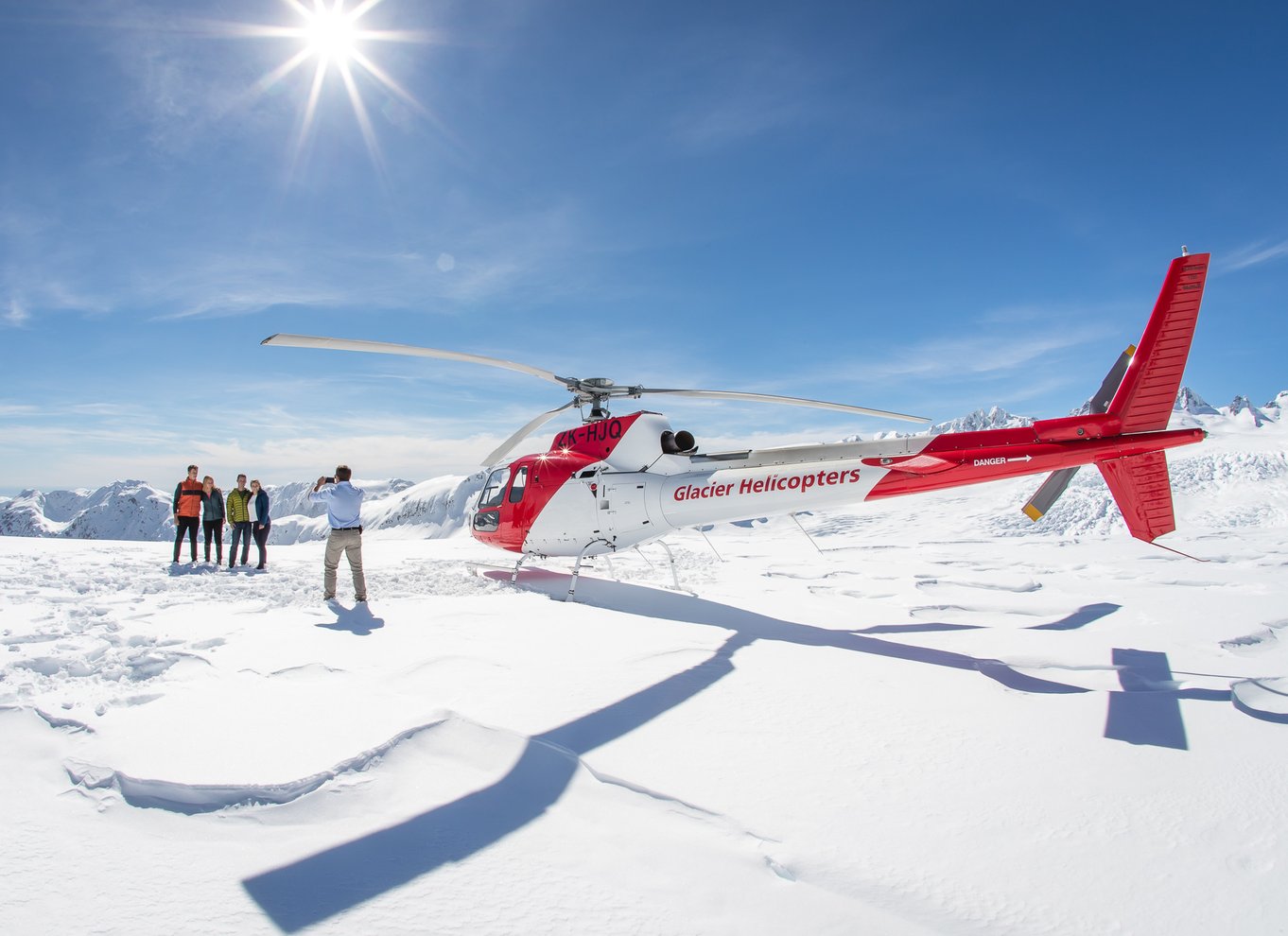 Franz Josef & Fox-gletsjere Helikopterflyvning og snelanding