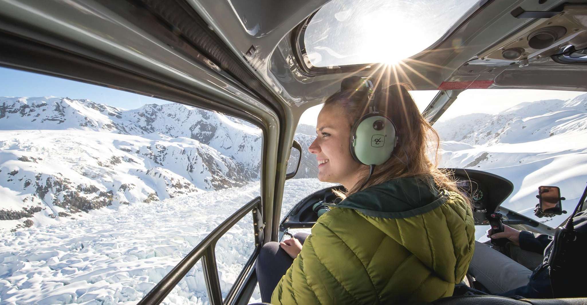 Franz Josef & Fox Glaciers Helicopter Flight & Snow Landing