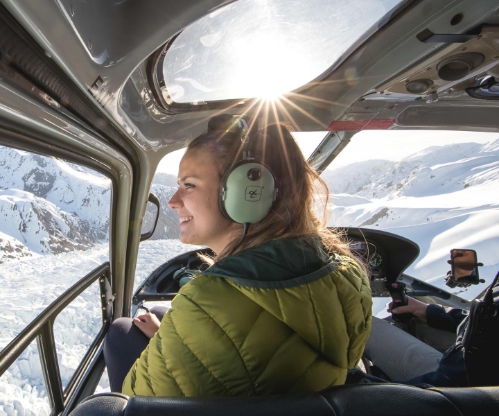 Franz Josef & Fox Glaciers Helicopter Flight & Snow Landing