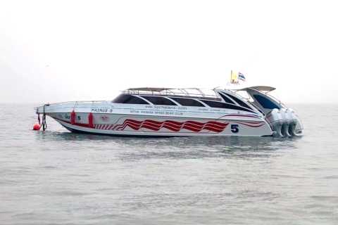 Vervoer per speedboot tussen Koh Phi Phi Don en Koh LantaVervoer per speedboot van Koh Phi Phi Don naar Koh Lanta