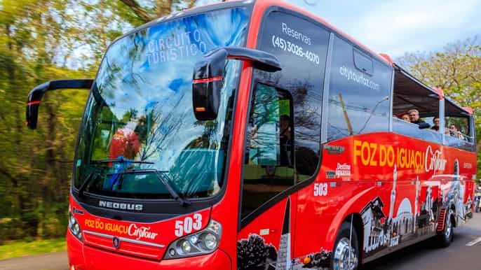 excursão pela cidade de foz do iguaçu
