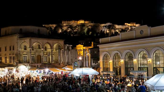 alternative athens by night