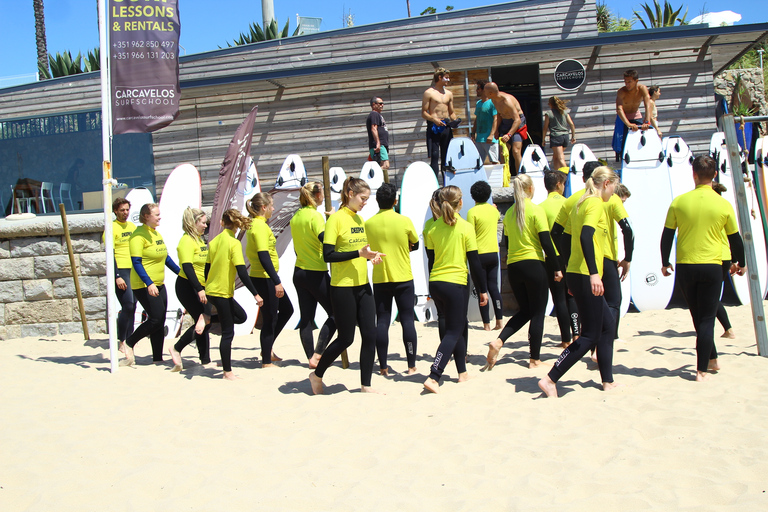 Lissabon: begeleide surftocht en lessen