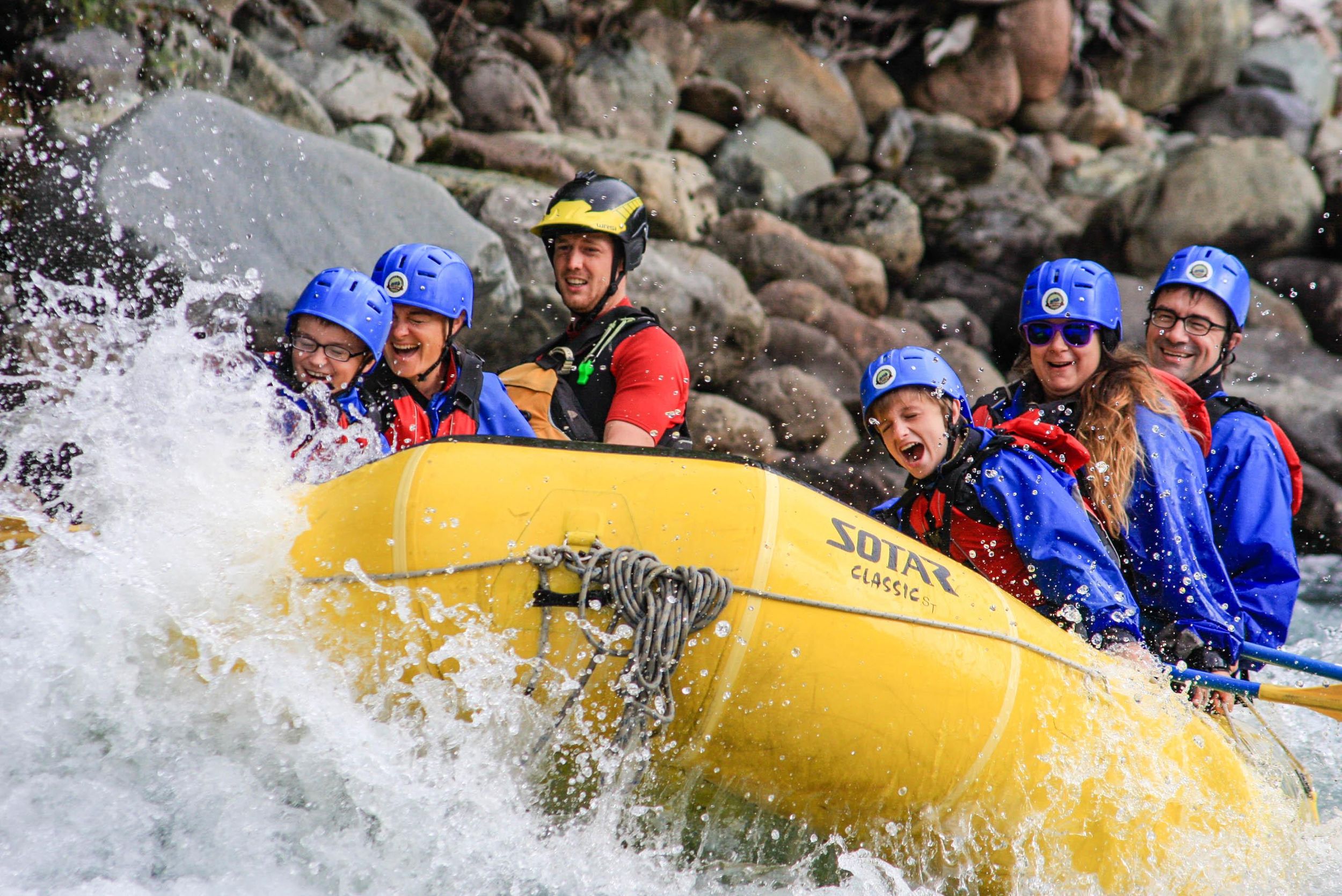 Familienfreundlicher Cheakamus Splash