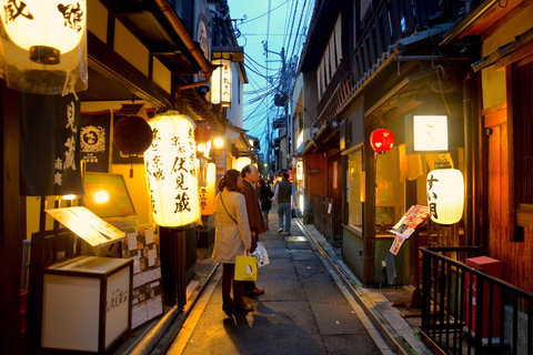 Kioto: tour gastronómico informal por la noche en pontocho