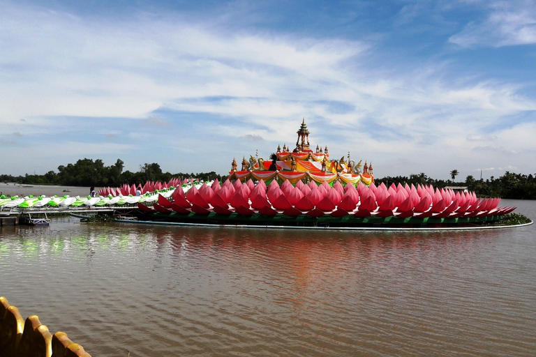 Från Bangkok: Chachoengsao Tour och Bang Pakong River CruiseGrupptur