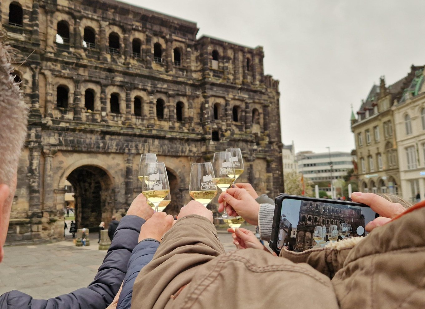 Trier: Guidet byvandring med vinsmagning
