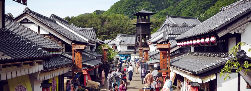 Billet pour le parc à thème culturel Edo Wonderland Nikko Edomura