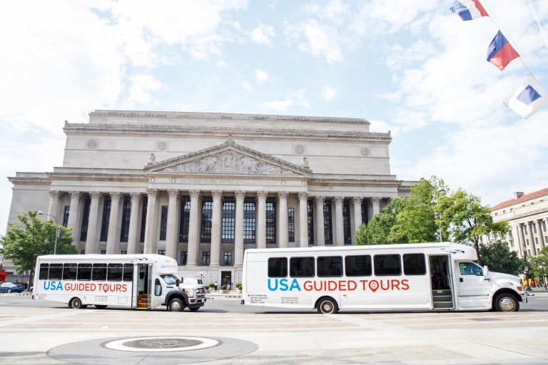 Washington DC: visite en bus des points forts de la capitaleTemps forts en autobus d'une demi-journée