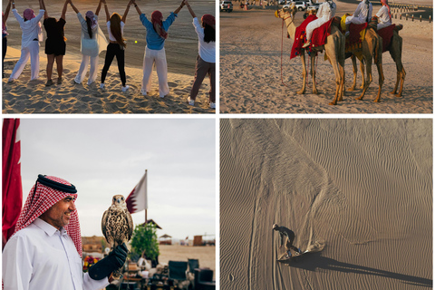Doha: Shared Desert Safari, Dune Bashing & Inland Sea