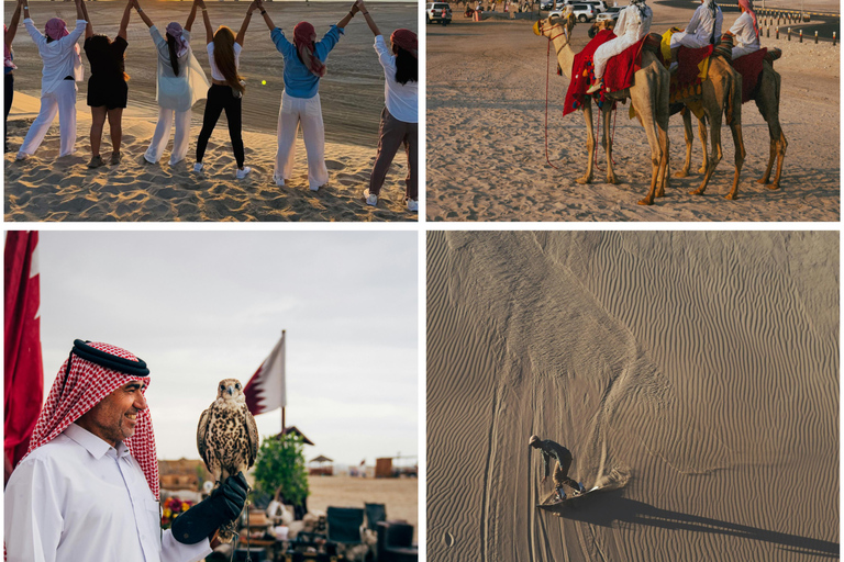 Doha: Shared Desert Safari, Dune Bashing & Inland Sea