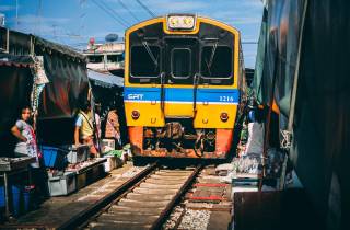 Ab Bangkok: Mahachai & Mae Klong Zugmarkt Tagestour