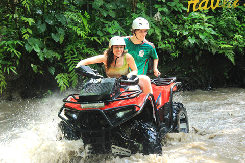 Ubud: 350CC ATV Adventure with Blangsinga Glass Bridge Tour 350CC Tandem ATV Ride + Blangsinga Glass Bridge Tour