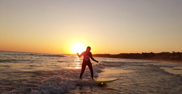 Albufeira: 2-Hour Falesia Beach Surf Lesson