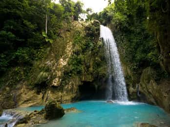 Cebu: Tubarão-baleia, Sumilon Sandbar e Inambakan Falls