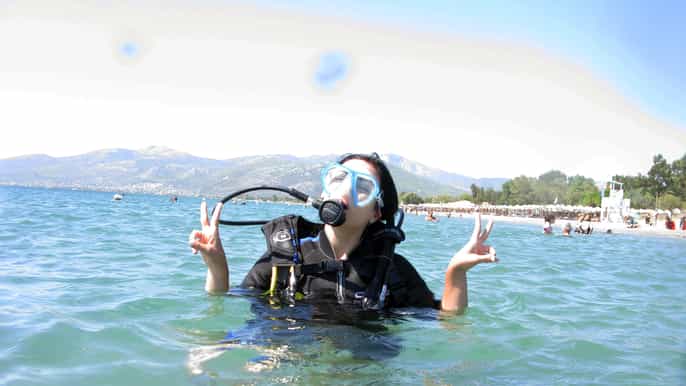 athènes côte est découverte de la plongée à nea makri