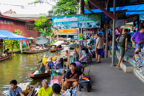 Suvanabhumi Airport Transit Tour: Floating &amp; Train Markets