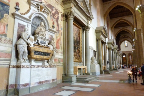 Florence Santa Croce Church Tour Tour in Italian