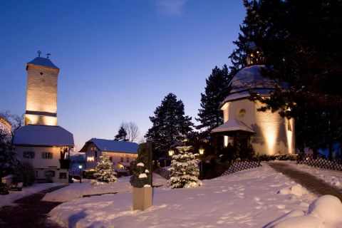 Au départ de Salzbourg : Visite privée de Noël d'Oberndorf Silent Night