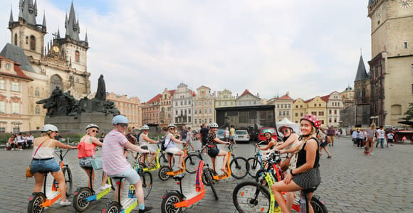 Prague: Grand e-Scooter Guided Tour