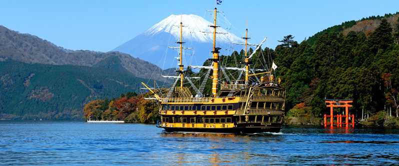 Токио: однодневный тур в Хаконе Фудзи с круизом, канатной дорогой, вулканом