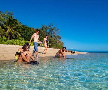Port Douglas: Low Isles Glass Bottom Boat & Snorkeling Tour