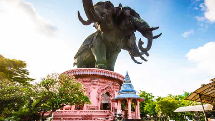 suvarnabhumi transit tour ancient city erawan museum