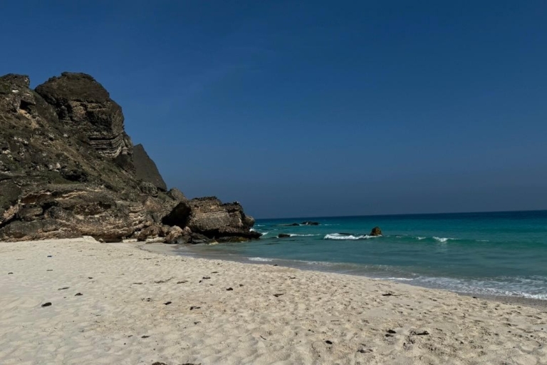 Salalah : Visite de la plage de Fazayah et baignade