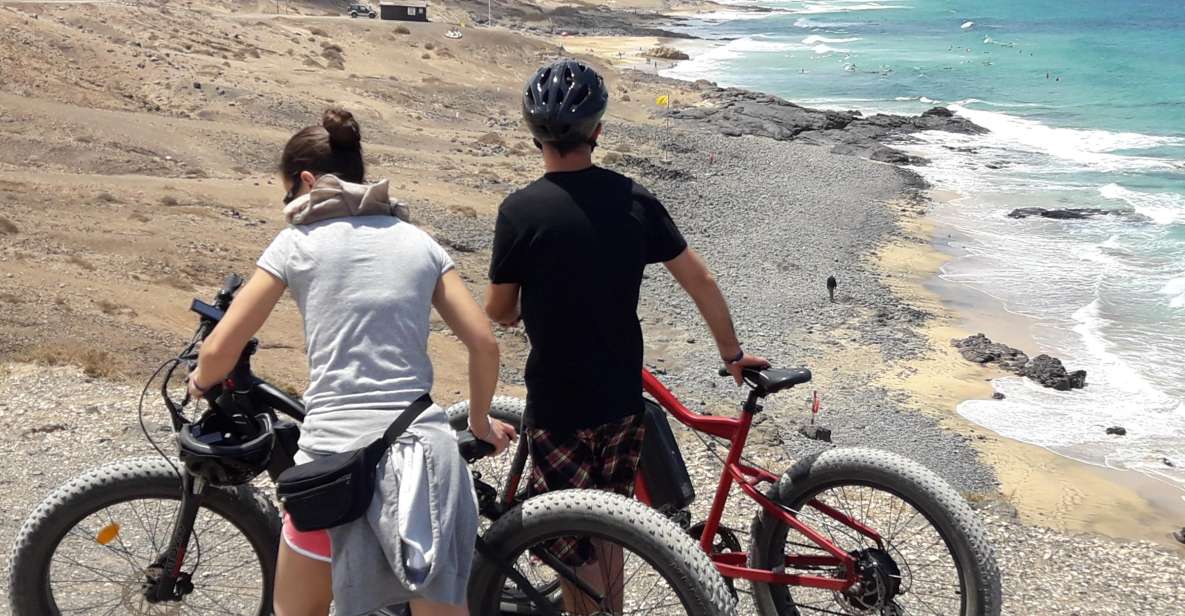 Corralejo: tour di 5 ore in bici elettrica con escursione a Fuerteventura
