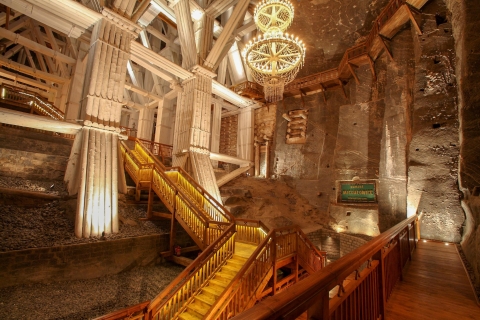 From Kraków: Wieliczka Salt Mine Guided Tour Tour in English with Shared Transportation