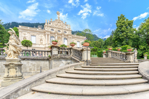 Van München: reis naar Neuschwanstein & Linderhof in het SpaansVan München: trip naar Neuschwanstein & Linderhof in het Spaans