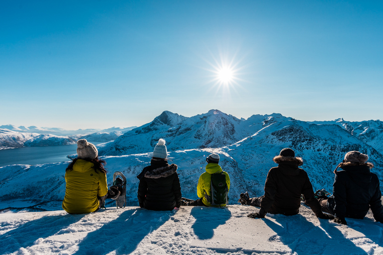 Desde Tromso: Tour de raquetas de nieve para grupos pequeños