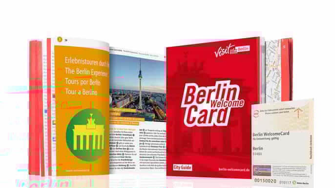Berlin WelcomeCard: descuentos y transporte Berlín zonas ABC