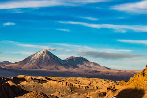 Valle de la Luna (Moon Valley) from San Pedro de Atacama