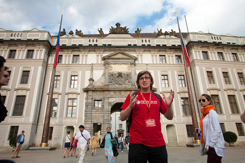 Prague Castle & Charles Bridge Tour + Interior Option Tour in English
